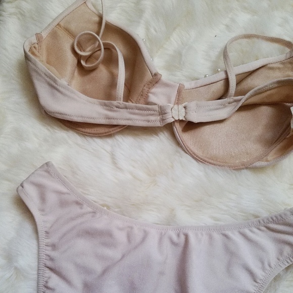 Blush Pink Two Piece Set / Saks Fifth Avenue - Picture 3 of 3